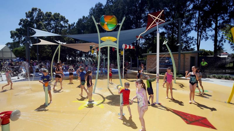 Curry Reserve Water Play Space